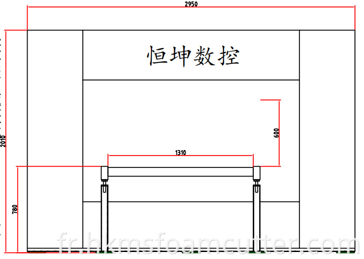 Vertical Blade Fast wire installtion Drawing